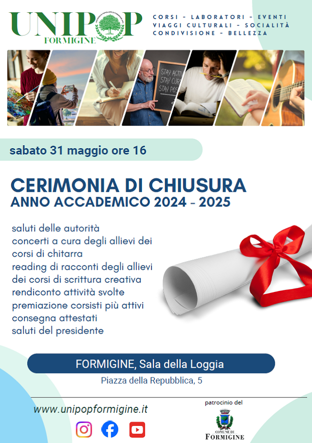 Chiusura A.A.